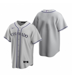Mens Nike Colorado Rockies Blank Gray Road Stitched Baseball Jersey Mens Nike Colorado Rockies Blank Gray Road Stitched Baseball Jersey