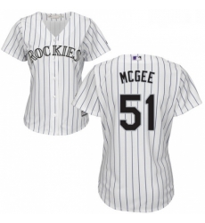Womens Majestic Colorado Rockies 51 Jake McGee Authentic White Home Cool Base MLB Jersey Womens Majestic Colorado Rockies 51 Jake McGee Authentic White Home Cool Base MLB Jersey