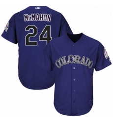 Youth Majestic Colorado Rockies 24 Ryan McMahon Replica Purple Alternate 1 Cool Base MLB Jersey Youth Majestic Colorado Rockies 24 Ryan McMahon Replica Purple Alternate 1 Cool Base MLB Jersey