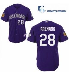 Youth Majestic Colorado Rockies 28 Nolan Arenado Authentic Purple 2017 Spring Training Cool Base MLB Jersey Youth Majestic Colorado Rockies 28 Nolan Arenado Authentic Purple 2017 Spring Training Cool Base MLB Jersey