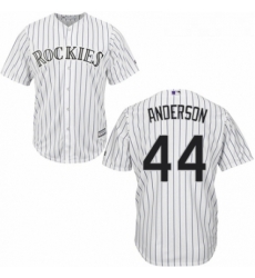 Youth Majestic Colorado Rockies 44 Tyler Anderson Authentic White Home Cool Base MLB Jersey Youth Majestic Colorado Rockies 44 Tyler Anderson Authentic White Home Cool Base MLB Jersey