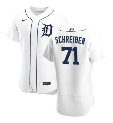 Men Detroit Tigers 71 John Schreiber Men Nike White Home 2020 Flex Base Player MLB Jersey Men Detroit Tigers 71 John Schreiber Men Nike White Home 2020 Flex Base Player MLB Jersey