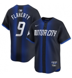 Men Detroit Tigers 9 Jack Flaherty 2024 Navy City Connect Cool Base Limited Stitched Jersey Men Detroit Tigers 9 Jack Flaherty 2024 Navy City Connect Cool Base Limited Stitched Jersey