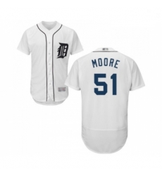 Mens Detroit Tigers 51 Matt Moore White Home Flex Base Authentic Collection Baseball Jersey Mens Detroit Tigers 51 Matt Moore White Home Flex Base Authentic Collection Baseball Jersey