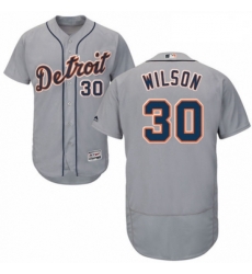 Mens Majestic Detroit Tigers 30 Alex Wilson Grey Road Flex Base Authentic Collection MLB Jersey Mens Majestic Detroit Tigers 30 Alex Wilson Grey Road Flex Base Authentic Collection MLB Jersey