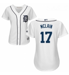 Womens Majestic Detroit Tigers 17 Denny McLain Replica White Home Cool Base MLB Jersey Womens Majestic Detroit Tigers 17 Denny McLain Replica White Home Cool Base MLB Jersey