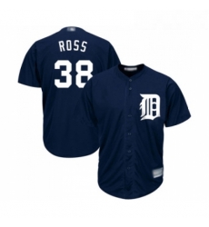 Youth Detroit Tigers 38 Tyson Ross Replica Navy Blue Alternate Cool Base Baseball Jersey Youth Detroit Tigers 38 Tyson Ross Replica Navy Blue Alternate Cool Base Baseball Jersey