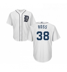 Youth Detroit Tigers 38 Tyson Ross Replica White Home Cool Base Baseball Jersey Youth Detroit Tigers 38 Tyson Ross Replica White Home Cool Base Baseball Jersey
