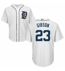 Youth Majestic Detroit Tigers 23 Kirk Gibson Authentic White Home Cool Base MLB Jersey Youth Majestic Detroit Tigers 23 Kirk Gibson Authentic White Home Cool Base MLB Jersey