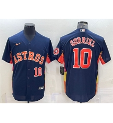 Men Houston Astros 10 Yuli Gurriel Navy With Patch Cool Base Stitched Jersey Men Houston Astros 10 Yuli Gurriel Navy With Patch Cool Base Stitched Jersey