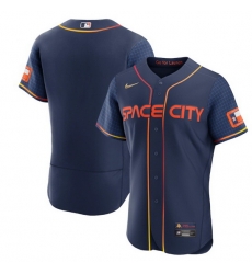 Men Houston Astros Blank 2022 Navy City Connect Flex Base Stitched Baseball jersey Men Houston Astros Blank 2022 Navy City Connect Flex Base Stitched Baseball jersey