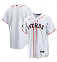 Men Houston Astros Blank White 2022 World Series Home Stitched Baseball Jersey Men Houston Astros Blank White 2022 World Series Home Stitched Baseball Jersey