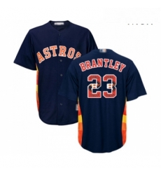 Mens Houston Astros 23 Michael Brantley Authentic Navy Blue Team Logo Fashion Cool Base Baseball Jersey Mens Houston Astros 23 Michael Brantley Authentic Navy Blue Team Logo Fashion Cool Base Baseball Jersey