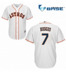 Mens Majestic Houston Astros 7 Craig Biggio Replica White Home Cool Base MLB Jersey Mens Majestic Houston Astros 7 Craig Biggio Replica White Home Cool Base MLB Jersey