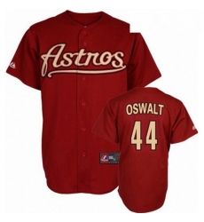 Mens Mitchell and Ness Houston Astros 44 Roy Oswalt Authentic Red Throwback MLB Jersey Mens Mitchell and Ness Houston Astros 44 Roy Oswalt Authentic Red Throwback MLB Jersey