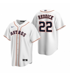 Mens Nike Houston Astros 22 Josh Reddick White Home Stitched Baseball Jerse Mens Nike Houston Astros 22 Josh Reddick White Home Stitched Baseball Jerse