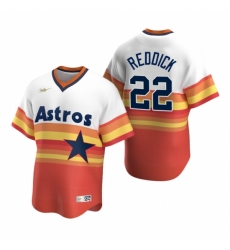 Mens Nike Houston Astros 22 Josh Reddick White Orange Cooperstown Collection Home Stitched Baseball Jerse Mens Nike Houston Astros 22 Josh Reddick White Orange Cooperstown Collection Home Stitched Baseball Jerse