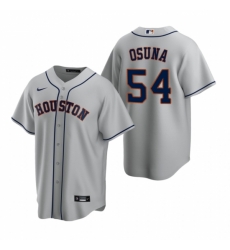 Mens Nike Houston Astros 54 Roberto Osuna Gray Road Stitched Baseball Jersey Mens Nike Houston Astros 54 Roberto Osuna Gray Road Stitched Baseball Jersey