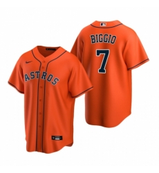 Mens Nike Houston Astros 7 Craig Biggio Orange Alternate Stitched Baseball Jerse Mens Nike Houston Astros 7 Craig Biggio Orange Alternate Stitched Baseball Jerse