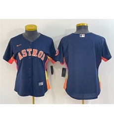 Women Houston Astros Navy With Patch Cool Base Stitched Baseball Jersey Women Houston Astros Navy With Patch Cool Base Stitched Baseball Jersey