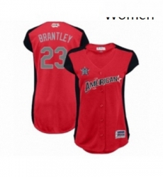 Womens Houston Astros 23 Michael Brantley Authentic Red American League 2019 Baseball All Star Jersey Womens Houston Astros 23 Michael Brantley Authentic Red American League 2019 Baseball All Star Jersey