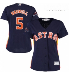 Womens Majestic Houston Astros 5 Jeff Bagwell Replica Navy Blue Alternate 2017 World Series Champions Cool Base MLB Jersey Womens Majestic Houston Astros 5 Jeff Bagwell Replica Navy Blue Alternate 2017 World Series Champions Cool Base MLB Jersey