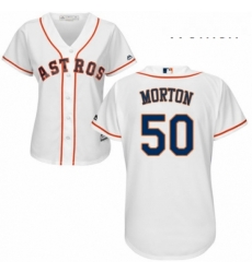 Womens Majestic Houston Astros 50 Charlie Morton Authentic White Home Cool Base MLB Jersey Womens Majestic Houston Astros 50 Charlie Morton Authentic White Home Cool Base MLB Jersey