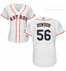 Womens Majestic Houston Astros 56 Hector Rondon Authentic White Home Cool Base MLB Jersey Womens Majestic Houston Astros 56 Hector Rondon Authentic White Home Cool Base MLB Jersey