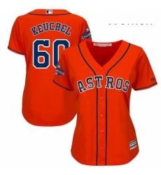 Womens Majestic Houston Astros 60 Dallas Keuchel Authentic Orange Alternate 2017 World Series Champions Cool Base MLB Jersey Womens Majestic Houston Astros 60 Dallas Keuchel Authentic Orange Alternate 2017 World Series Champions Cool Base MLB Jersey