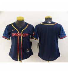 Women's Toddler Houston Astros Blank Nike Navy 2022 City Connect Player Jersey Women's Toddler Houston Astros Blank Nike Navy 2022 City Connect Player Jersey