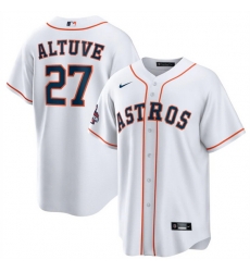 Youth Houston Astros 27 Jose Altuve White 2022 World Series Champions Home Stitched BaseballJersey Youth Houston Astros 27 Jose Altuve White 2022 World Series Champions Home Stitched BaseballJersey