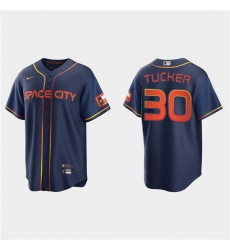Youth Houston Astros 30 Kyle Tucker 2022 Navy City Connect Stitched Jersey Youth Houston Astros 30 Kyle Tucker 2022 Navy City Connect Stitched Jersey