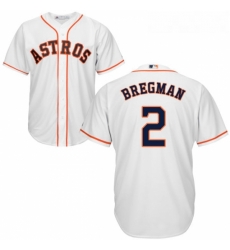 Youth Majestic Houston Astros 2 Alex Bregman Authentic White Home Cool Base MLB Jersey Youth Majestic Houston Astros 2 Alex Bregman Authentic White Home Cool Base MLB Jersey