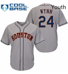 Youth Majestic Houston Astros 24 Jimmy Wynn Replica Grey Road Cool Base MLB Jersey Youth Majestic Houston Astros 24 Jimmy Wynn Replica Grey Road Cool Base MLB Jersey