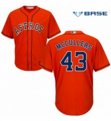 Youth Majestic Houston Astros 43 Lance McCullers Replica Orange Alternate Cool Base MLB Jersey Youth Majestic Houston Astros 43 Lance McCullers Replica Orange Alternate Cool Base MLB Jersey