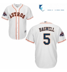 Youth Majestic Houston Astros 5 Jeff Bagwell Authentic White Home 2017 World Series Champions Cool Base MLB Jersey Youth Majestic Houston Astros 5 Jeff Bagwell Authentic White Home 2017 World Series Champions Cool Base MLB Jersey
