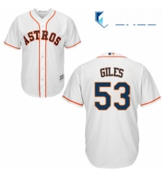 Youth Majestic Houston Astros 53 Ken Giles Replica White Home Cool Base MLB Jersey Youth Majestic Houston Astros 53 Ken Giles Replica White Home Cool Base MLB Jersey