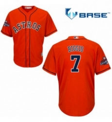Youth Majestic Houston Astros 7 Craig Biggio Authentic Orange Alternate 2017 World Series Champions Cool Base MLB Jersey Youth Majestic Houston Astros 7 Craig Biggio Authentic Orange Alternate 2017 World Series Champions Cool Base MLB Jersey