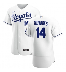 Men Kansas City Royals 14 Edward Olivares Men Nike White Home 2020 Flex Base Player MLB Jersey Men Kansas City Royals 14 Edward Olivares Men Nike White Home 2020 Flex Base Player MLB Jersey