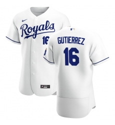 Men Kansas City Royals 16 Kelvin Gutierrez Men Nike White Home 2020 Flex Base Player MLB Jersey Men Kansas City Royals 16 Kelvin Gutierrez Men Nike White Home 2020 Flex Base Player MLB Jersey
