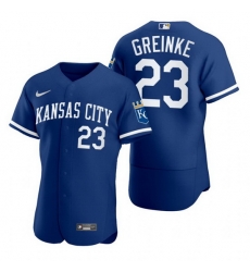 Men Kansas City Royals 23 Zack Greinke Royal Flex Base Stitched jersey Men Kansas City Royals 23 Zack Greinke Royal Flex Base Stitched jersey