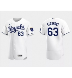 Men Kansas City Royals 63 Josh Staumont White Flex Base Stitched MLB Jersey Men Kansas City Royals 63 Josh Staumont White Flex Base Stitched MLB Jersey
