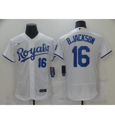 Men Nike Kansas City Royals Bo Jackson 16 White Alternate Stitched Baseball Jersey Men Nike Kansas City Royals Bo Jackson 16 White Alternate Stitched Baseball Jersey