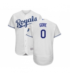 Mens Kansas City Royals 0 Terrance Gore White Flexbase Authentic Collection Baseball Jersey Mens Kansas City Royals 0 Terrance Gore White Flexbase Authentic Collection Baseball Jersey