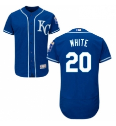 Mens Majestic Kansas City Royals 20 Frank White Royal Blue Alternate Flex Base Collection 2018 World Series Jersey Mens Majestic Kansas City Royals 20 Frank White Royal Blue Alternate Flex Base Collection 2018 World Series Jersey