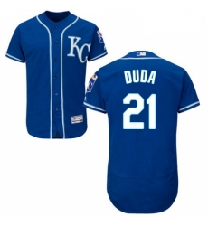 Mens Majestic Kansas City Royals 21 Lucas Duda Royal Blue Alternate Flex Base Authentic Collection MLB Jersey Mens Majestic Kansas City Royals 21 Lucas Duda Royal Blue Alternate Flex Base Authentic Collection MLB Jersey