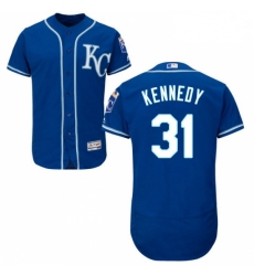 Mens Majestic Kansas City Royals 31 Ian Kennedy Royal Blue Alternate Flex Base Collection 2018 World Series Jersey Mens Majestic Kansas City Royals 31 Ian Kennedy Royal Blue Alternate Flex Base Collection 2018 World Series Jersey