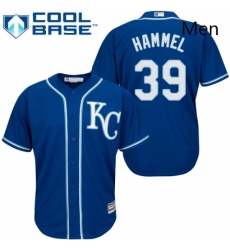 Mens Majestic Kansas City Royals 39 Jason Hammel Replica Blue Alternate 2 Cool Base MLB Jersey Mens Majestic Kansas City Royals 39 Jason Hammel Replica Blue Alternate 2 Cool Base MLB Jersey