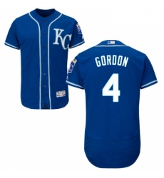 Mens Majestic Kansas City Royals 4 Alex Gordon Royal Blue Alternate Flex Base Authentic Collection MLB Jersey Mens Majestic Kansas City Royals 4 Alex Gordon Royal Blue Alternate Flex Base Authentic Collection MLB Jersey