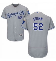 Mens Majestic Kansas City Royals 52 Justin Grimm Grey Road Flex Base Authentic Collection MLB Jersey Mens Majestic Kansas City Royals 52 Justin Grimm Grey Road Flex Base Authentic Collection MLB Jersey